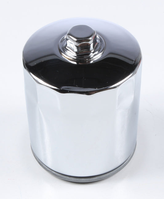 HARDDRIVE OIL FILTER TWIN CAM CHROME HEAVY DUTY W/HEX