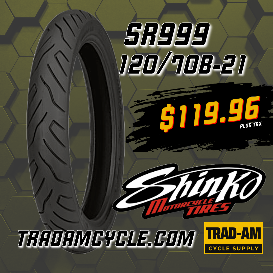 Shinko Tires - SR999 Front 120/70B-21 68V