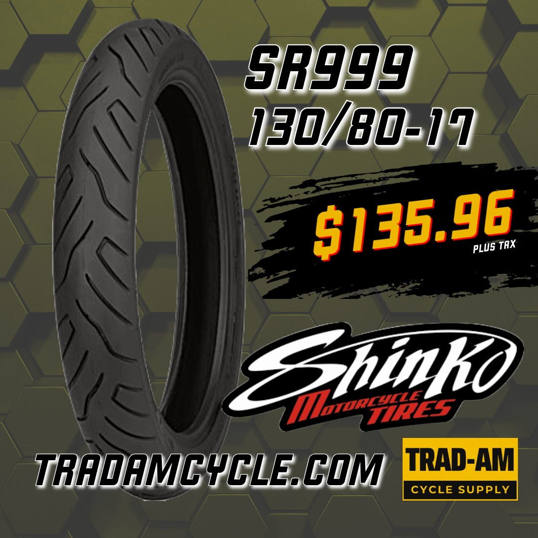 Shinko Tires - SR999 Front 130/80B-17 65H
