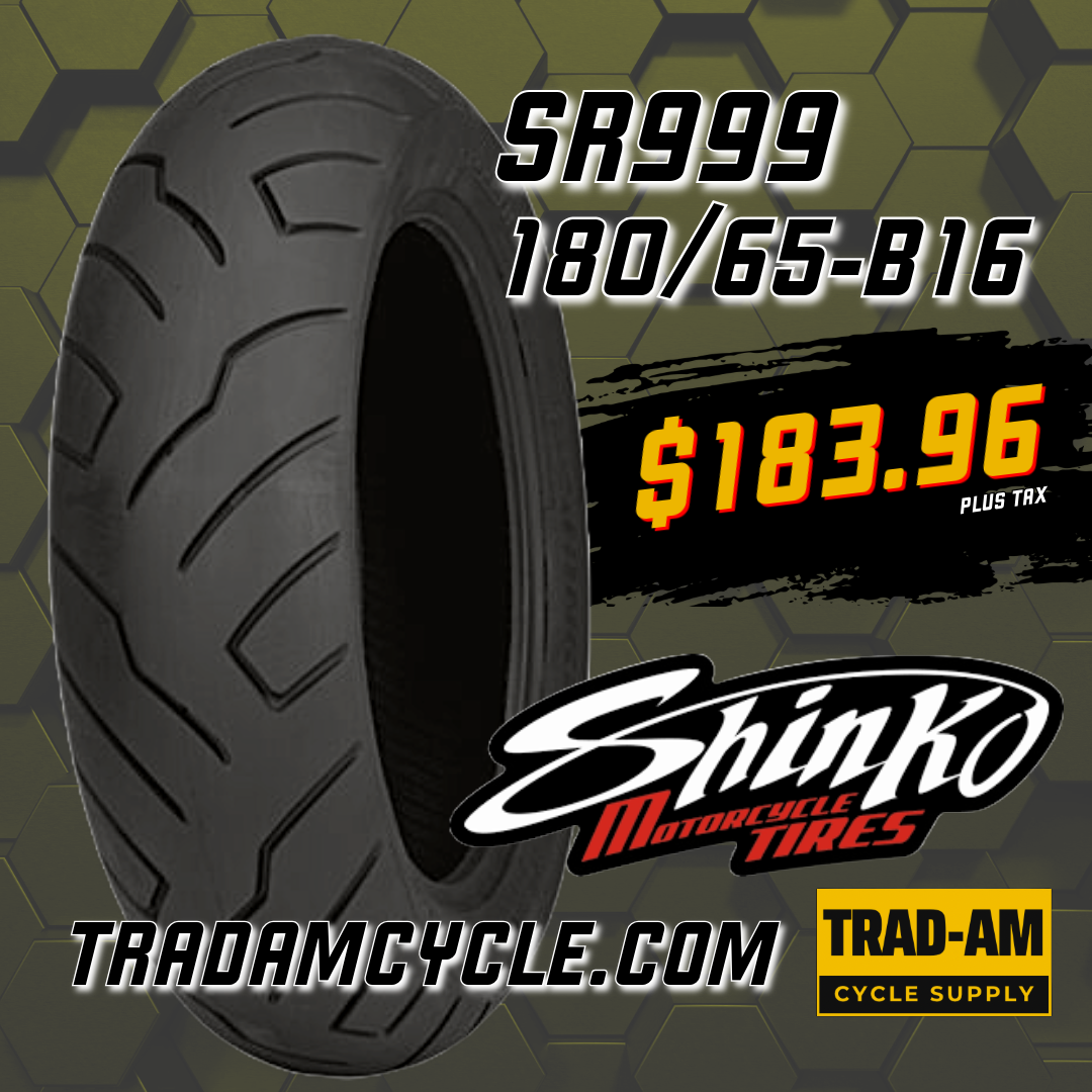 Shinko Tires - 999 Long Haul Tire Rear 180/65B-16